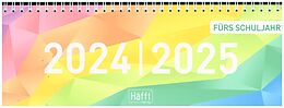 Kalender Tischkalender Schuljahr 24/25 - Rainbow von 