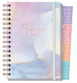 Spiralbindung Häfft-Timer Fancy 26/27 [Bleu & Rosé] von 