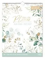 Kalender Familienplaner XXL 26/27 Wand-Kalender 7-spaltig 17 Monate [Blattgold] von 