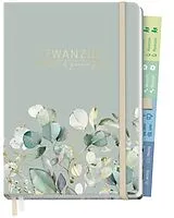 Kalender Chäff-Timer Premium 26/27 17 Monate A5 [Minty Leaves] von 