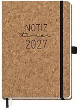 Gebunden Wochen-Notiz-Timer Classic 26/27 A5 17 Monate [Kork] von 