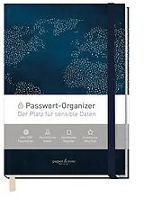 Fester Einband Passwort-Organizer A6+ von 