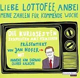 Audio CD (CD/SACD) Liebe Lottofee, anbei meine Zahlen für kommende Woche von Jan Hofer