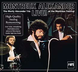 Monty Trio Alexander CD Live! At Montreux