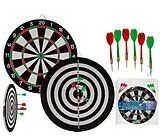 Dart-Spiel doppelseitig mit 6 Darts. Spiel
