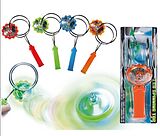 Magnet-Kreisel mit farbwechselnder LED Spiel