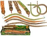 Holz-Spiel-Schlange, ca. 50 cm, Spiel