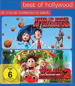 BEST OF HOLLYWOOD - 2 Movie Collector's Pack 82 (Wolkig mit Aussicht auf Fleischbällchen / Wolkig mit Aussicht auf Fleischbällchen 2) Blu-ray