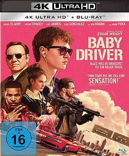 Baby Driver Blu-ray UHD 4K + Blu-ray