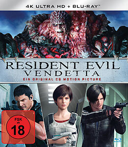 Resident Evil: Vendetta Blu-ray UHD 4K + Blu-ray
