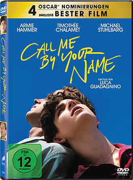 Call Me by Your Name DVD