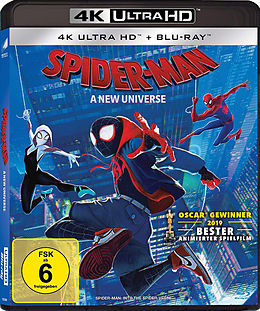 Spider-Man: A new Universe - 2 Disc Bluray Blu-ray UHD 4K + Blu-ray