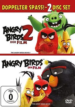 Angry Birds-Der Film & Angry Birds 2-Der Film - 2 Disc DVD DVD