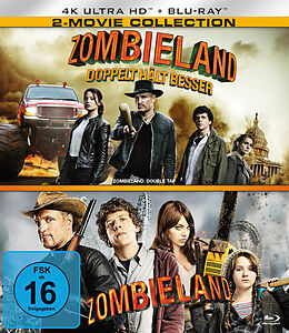 Zombieland 1 & 2 Blu-ray UHD 4K + Blu-ray