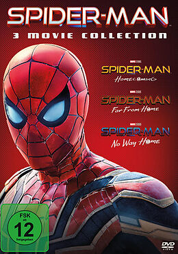 Spider-Man - Homecoming, Far From Home, No Way Home DVD