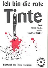  Notenblätter Ich bin die rote Tinte Musical