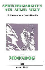 Louis) Moondog (= Hardin Notenblätter Spruchweisheiten aus aller Welt