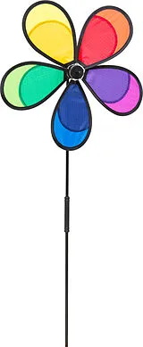 Windrad Flower Fly Rainbow Spiel