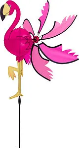 Windspiel Spinning Flamingo Spiel