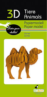 3D Papiermodell Kamel Spiel