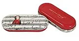  Instrumente+Zubehör Brillenetui Metall Mozart