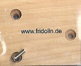  Instrumente+Zubehör Resonanzbrett für Spieluhr 5,6x4,4 cm, natur mit Schrauben