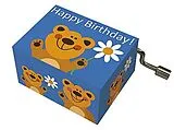  Instrumente+Zubehör Spieluhr Melodie Happy Birthday