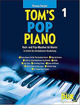 Thomas Bergler Notenblätter Toms Pop Piano Band 1für Klavier