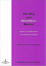 Alfons Holzschuh Notenblätter Der Weg zum Akkordeonmeister