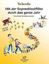 Eva-Maria Zahner Notenblätter Mit der Sopranblockflöte durch das ganze Jahr