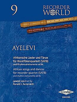  Notenblätter Ayelevi für 4 Blockflöten (SATB)