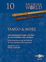 Ronald J. Autenrieth Notenblätter Tango & more für 2 Blockflöten (SA)