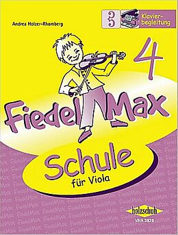 Andrea Holzer-Rhomberg Notenblätter Fiedel-Max Viola Schule Band 4