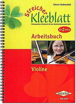 Simone Drebenstedt Notenblätter Streicher-Kleeblatt Arbeitsbuch