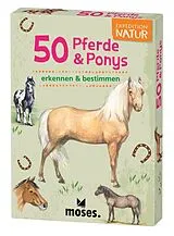 Textkarten / Symbolkarten Expedition Natur 50 Pferde & Ponys von Carola von Kessel