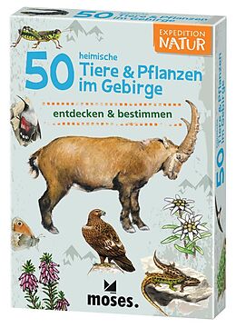 Expedition Natur 50 heimische Tiere & Pflanzen im Gebirge Spiel