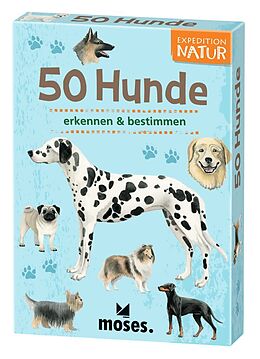 Textkarten / Symbolkarten Expedition Natur 50 Hunde von Karola von Kessel
