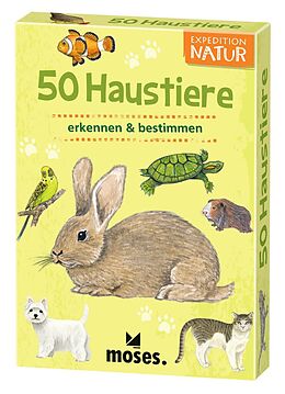 Textkarten / Symbolkarten Expedition Natur 50 Haustiere von Carola von Kessel