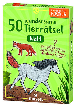 Exp Natur 50 wundersame Tierrätsel - Wald Spiel