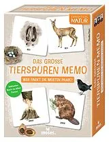Das große Tierspuren Memo Spiel