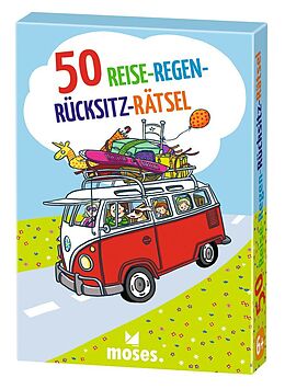 50 Reise-Regen-Rücksitz-Rätsel Spiel