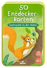 Textkarten / Symbolkarten 50 Entdeckerkarten - Suchspiele in der Natur von Nicola Berger M.A.