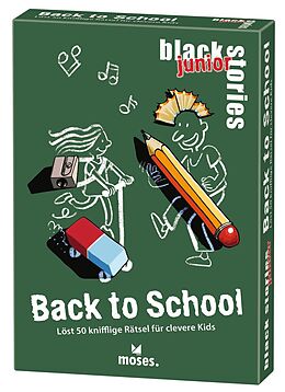 black stories junior Back to School Spiel