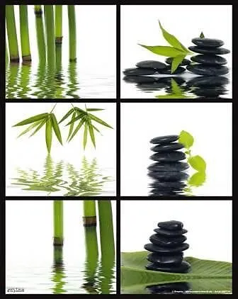 Zen Bambus & Steine Mousepad - Mousepads online kaufen | Ex Libris