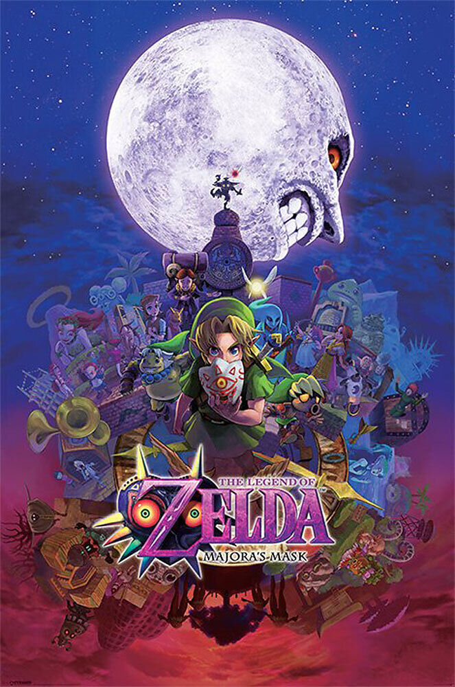 The Legend Of Zelda Majoras Mask Poster Maxi Posters Online Kaufen Ex Libris 5785