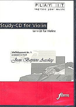 Various CD Study-Cd For Violin - Violinenkonzert Nr.1,A-Moll