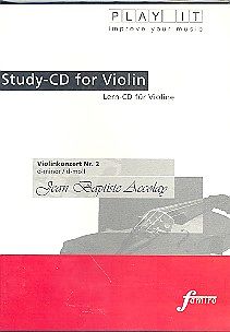 Various CD Study-Cd For Violin - Violinenkonzert Nr.2,D-Moll