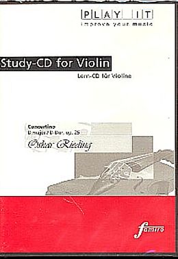 Various CD Study-Cd For Violin - Concertino,D-Dur,Op.25