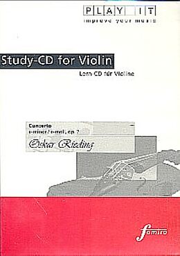 Various CD Study-Cd For Violin - Concerto Op.7,E-Moll