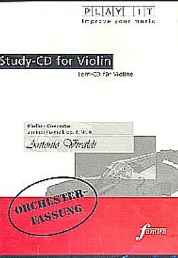 Various CD Play It - Lern-CD für Violine: Concerto op 3, Nr. 6, a-moll
